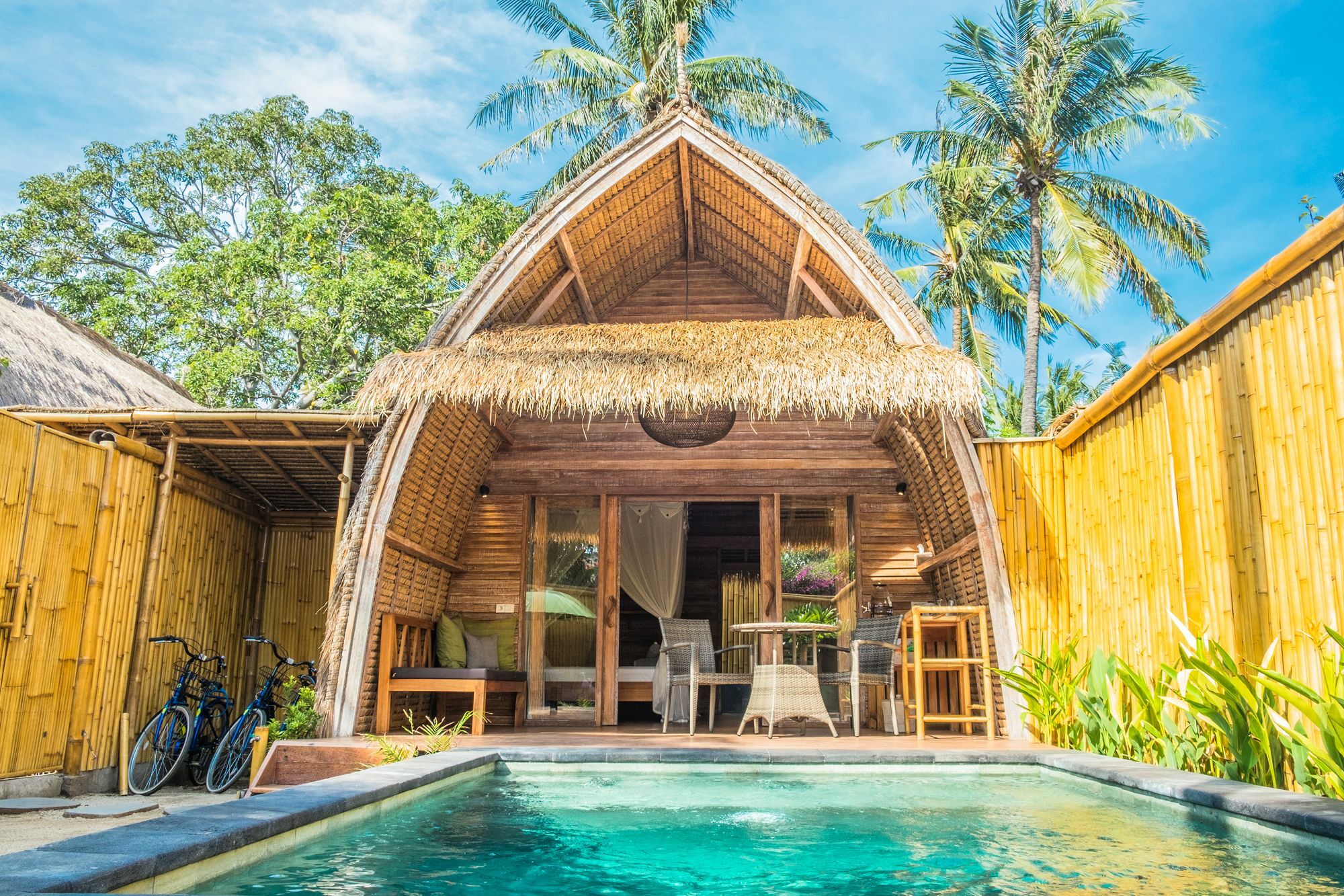 Anahata - Tropical Private Villas Gili Air Bagian luar foto