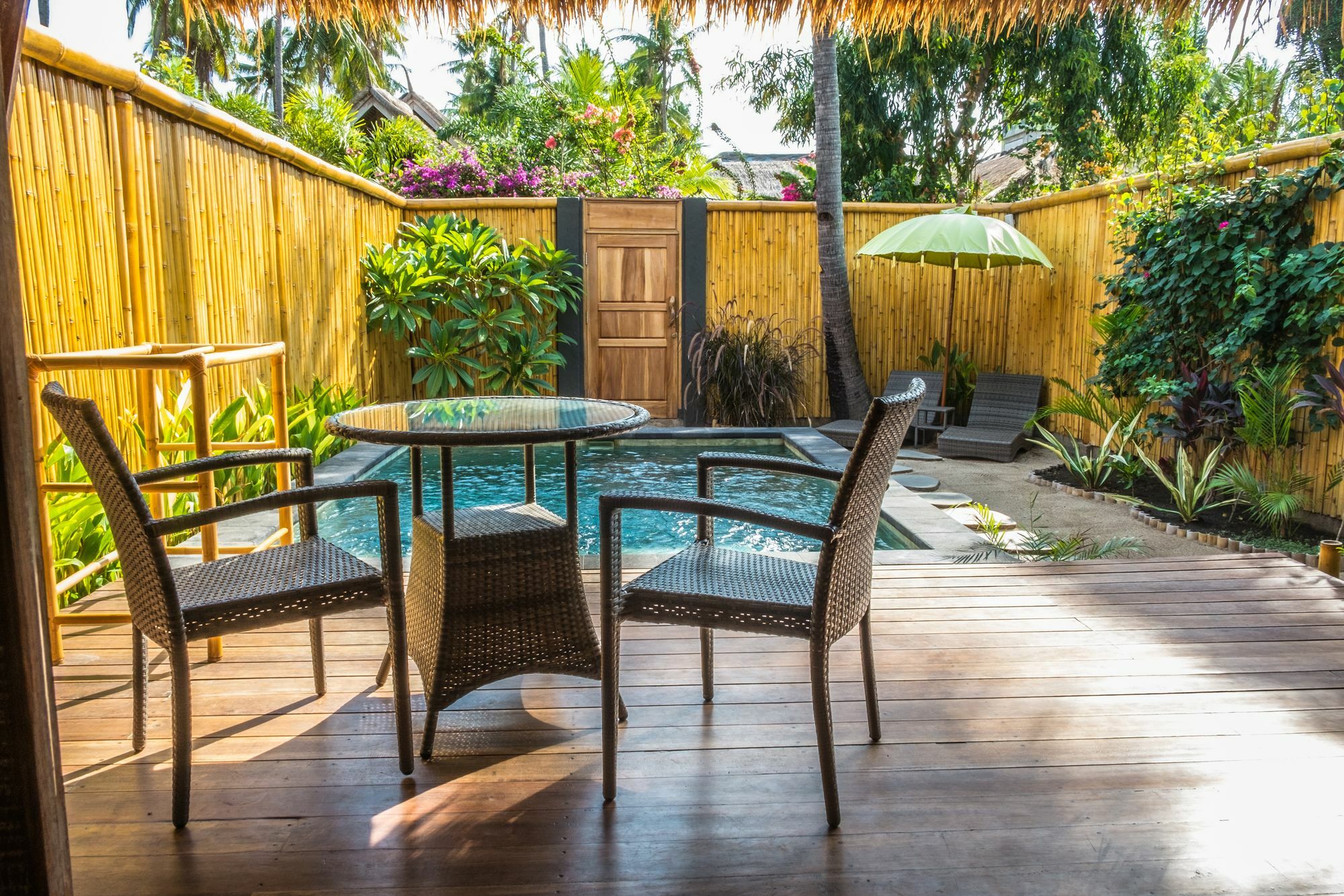 Anahata - Tropical Private Villas Gili Air Bagian luar foto